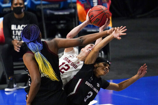 APTOPIX NCAA Final Four South Carolina Stanford Basketball